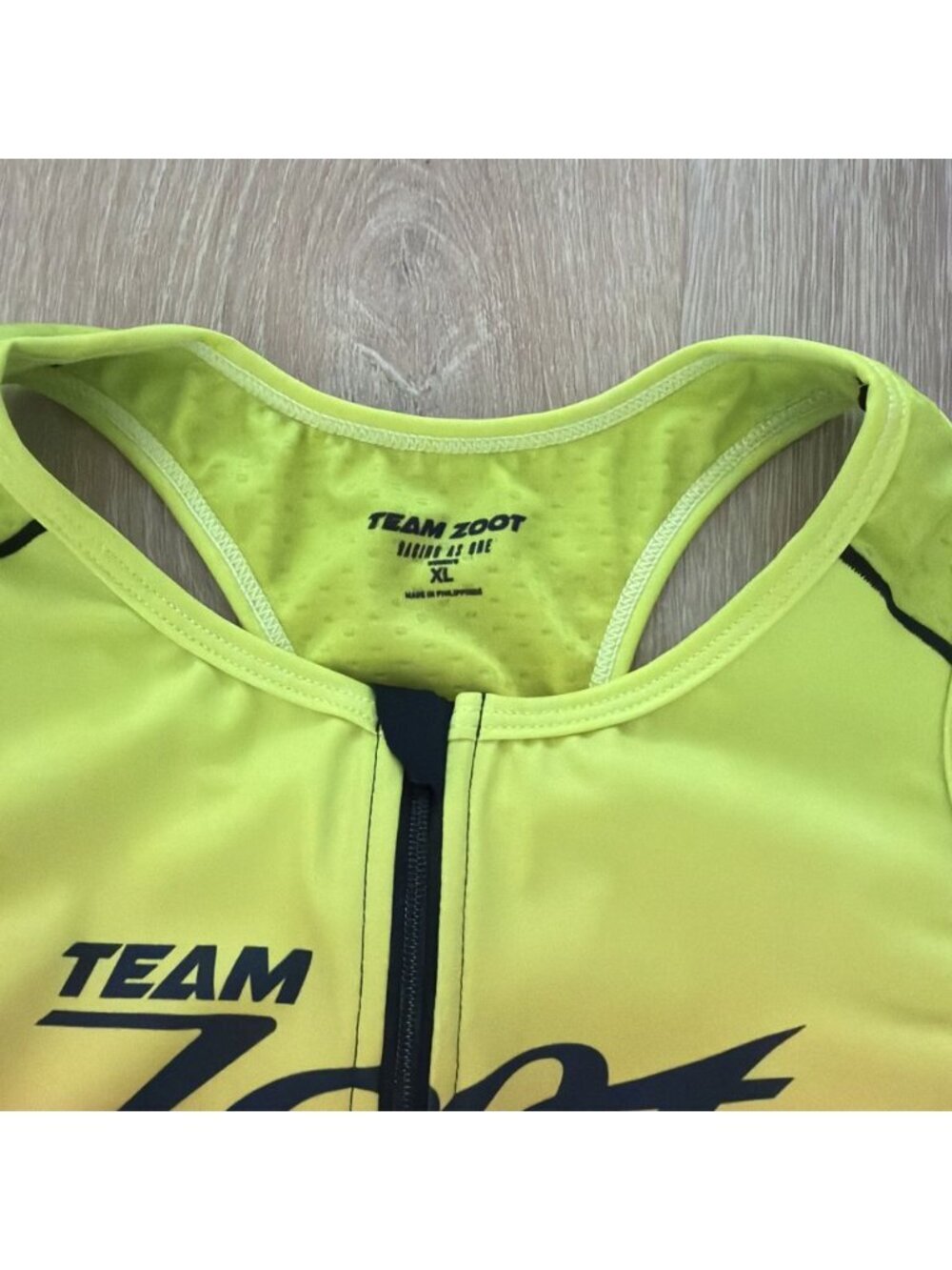 Team Zoot Women's Tri Suit Multicolor Racing As One Sleeveless Size XL (Y4) - Picture 4 of 8
